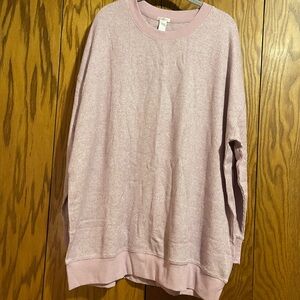 Adore Me Light Pink Crewneck Sweater